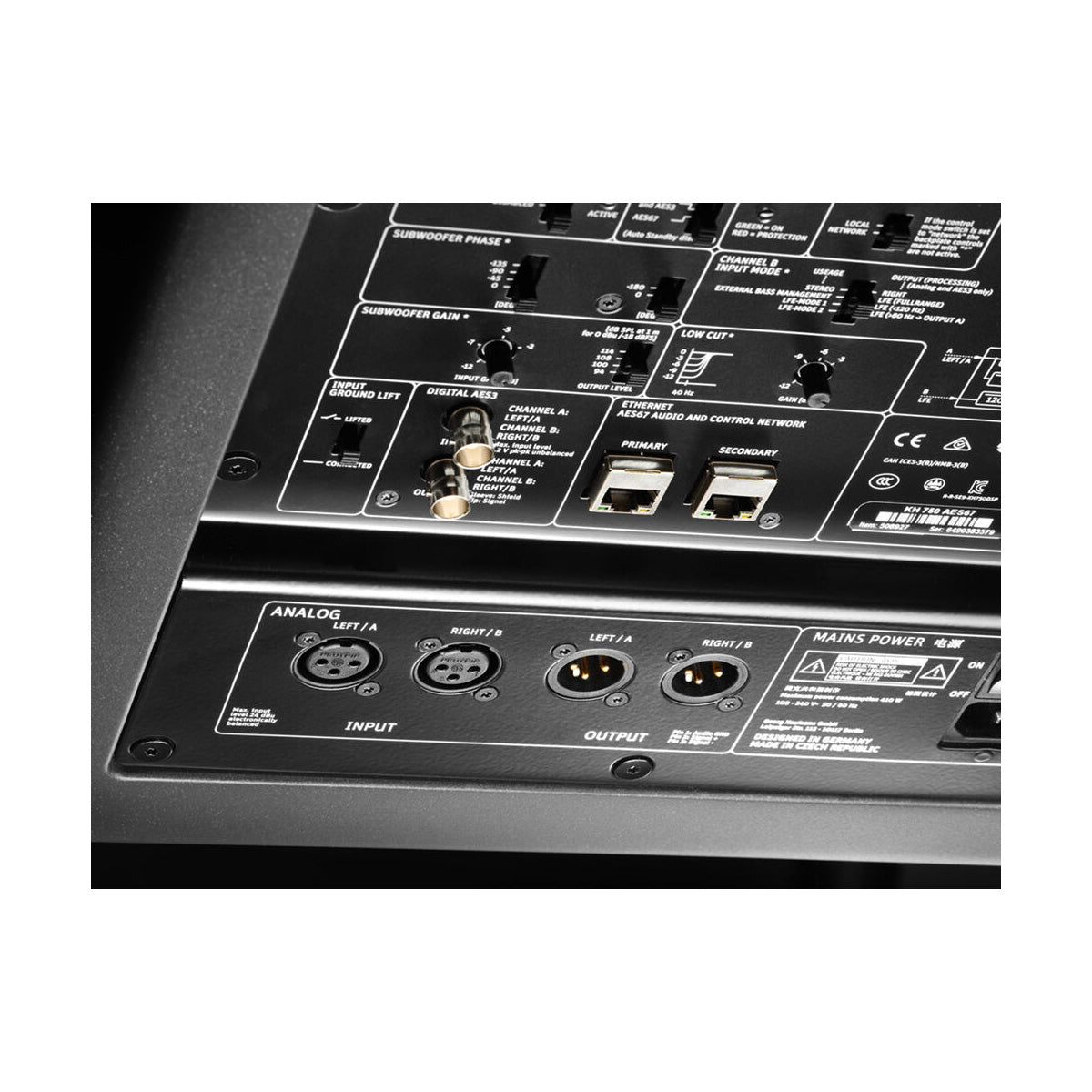 Neumann KH 750 AES67 Compact DSP-Controlled 10" Closed-Cabinet Subwoofer