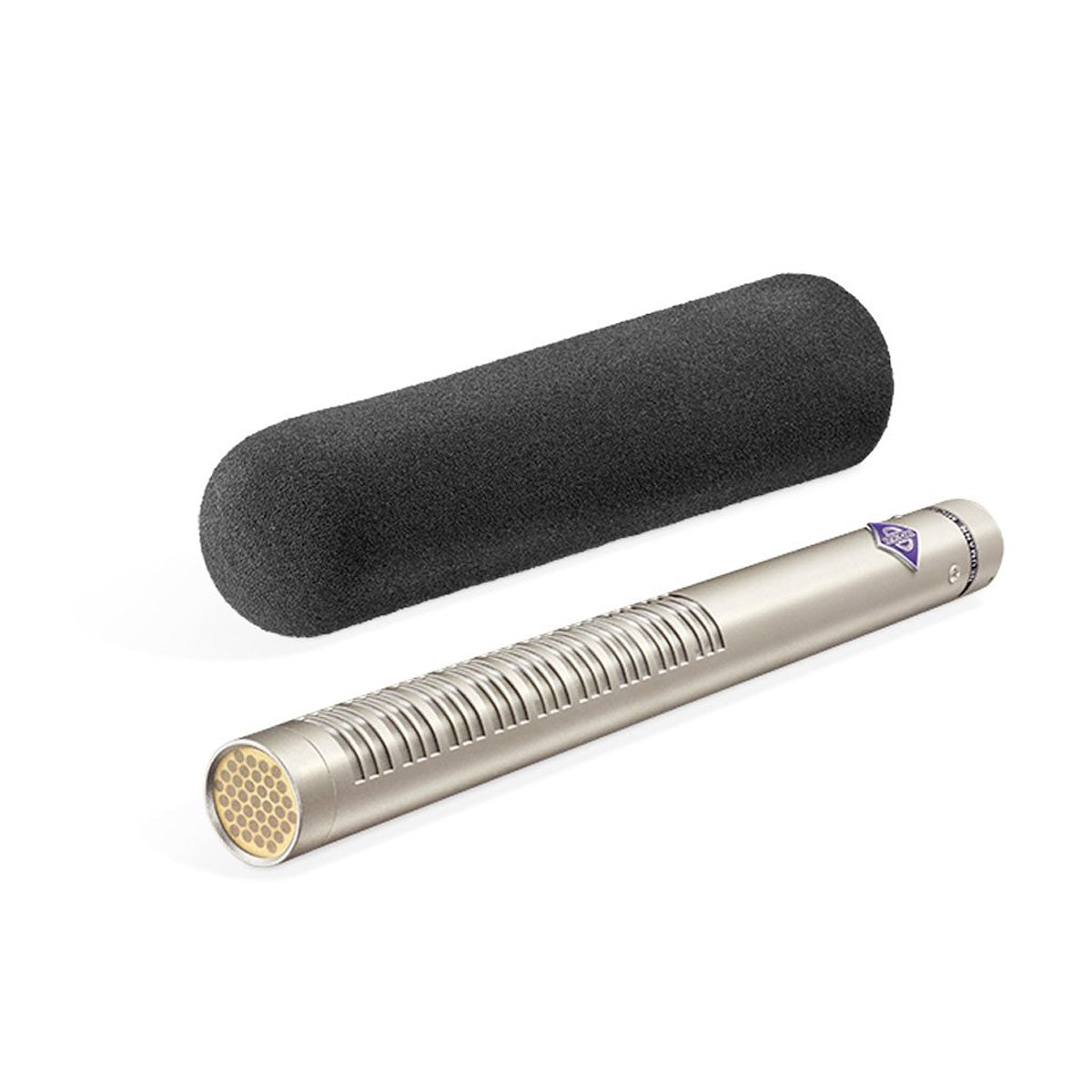 Neumann KMR 81 I Super Cardioid Shotgun Microphone with WS 81 Windscreen (Nickel)