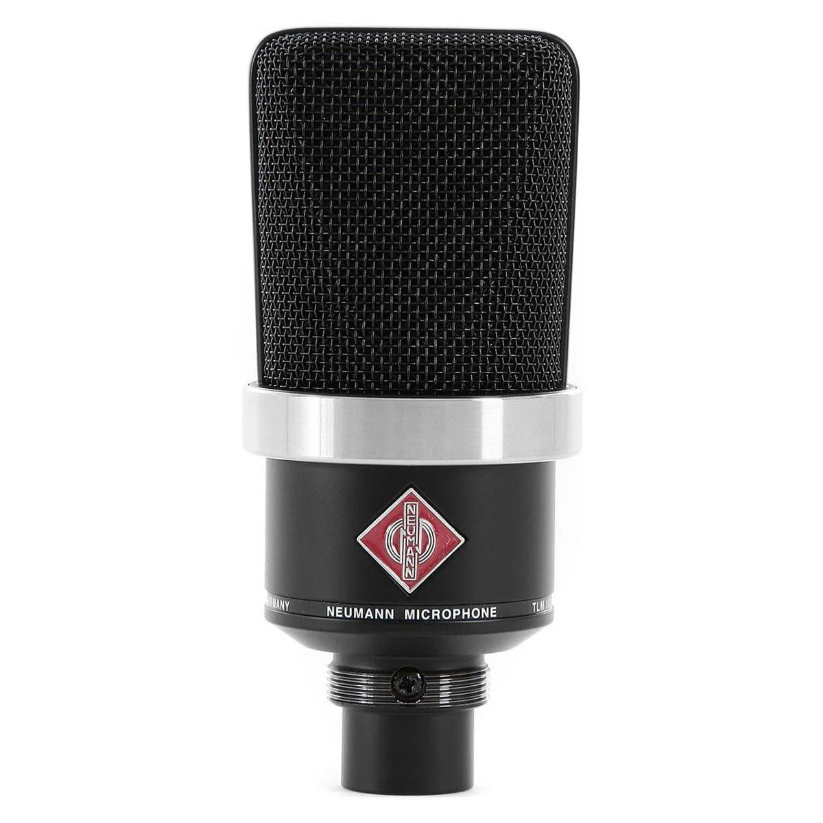 Neumann TLM 102 BK Studio Set Large Diaphragm Cardioid Condenser Microphone - Black