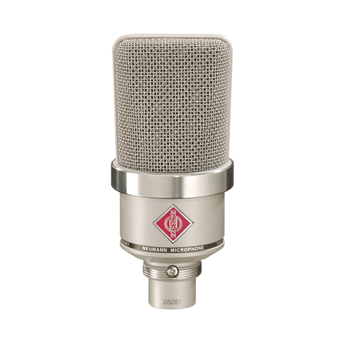 Neumann TLM 102 Studio Set Large Diaphragm Cardioid Condenser Microphone - Nickel