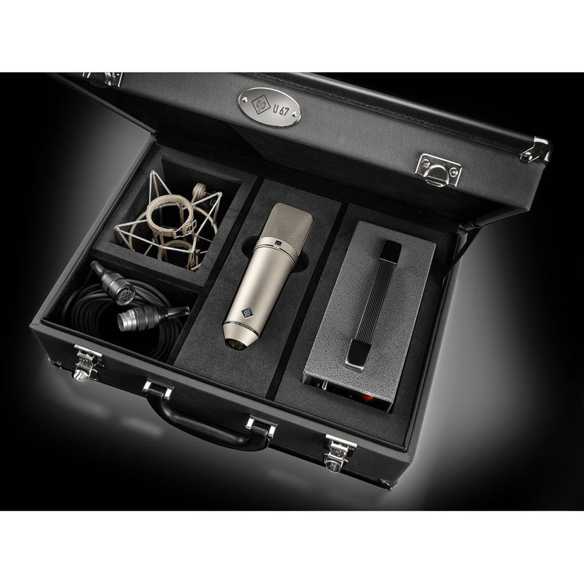 Neumann U 67 Set Large Diaphragm Tube Condenser Microphone Set