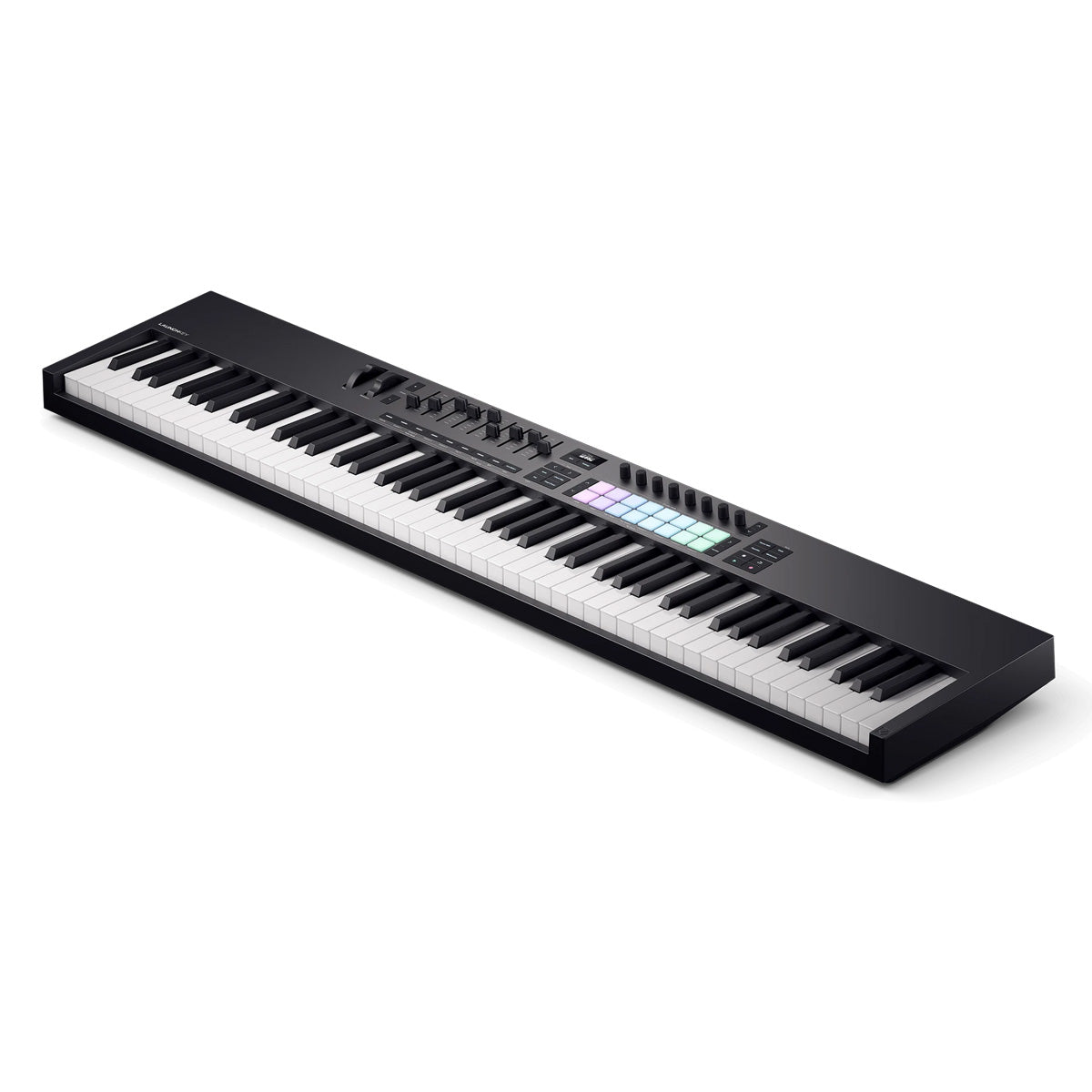 Novation Launchkey 88 MK4 Keyboard Controller with 88 Semi-Weighted Keys, nine faders, and 16 velocity-sensitive pads