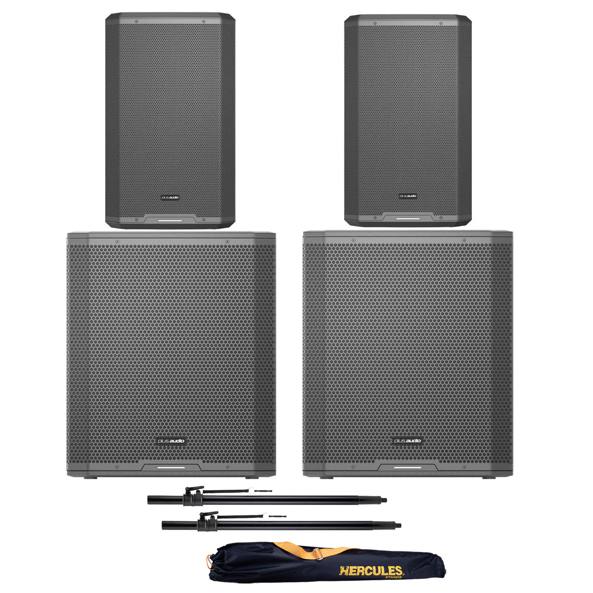 Plus Audio MPS Powered Performance Ready PA Bundle