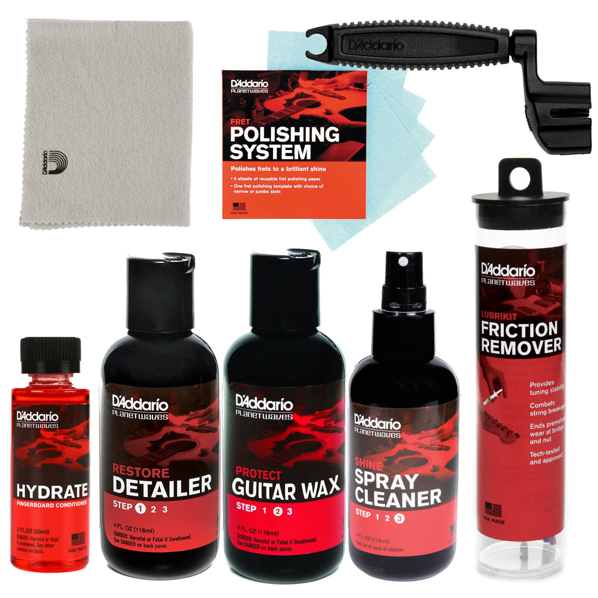 Planetwaves Deluxe Guitar Maintenance Bundle