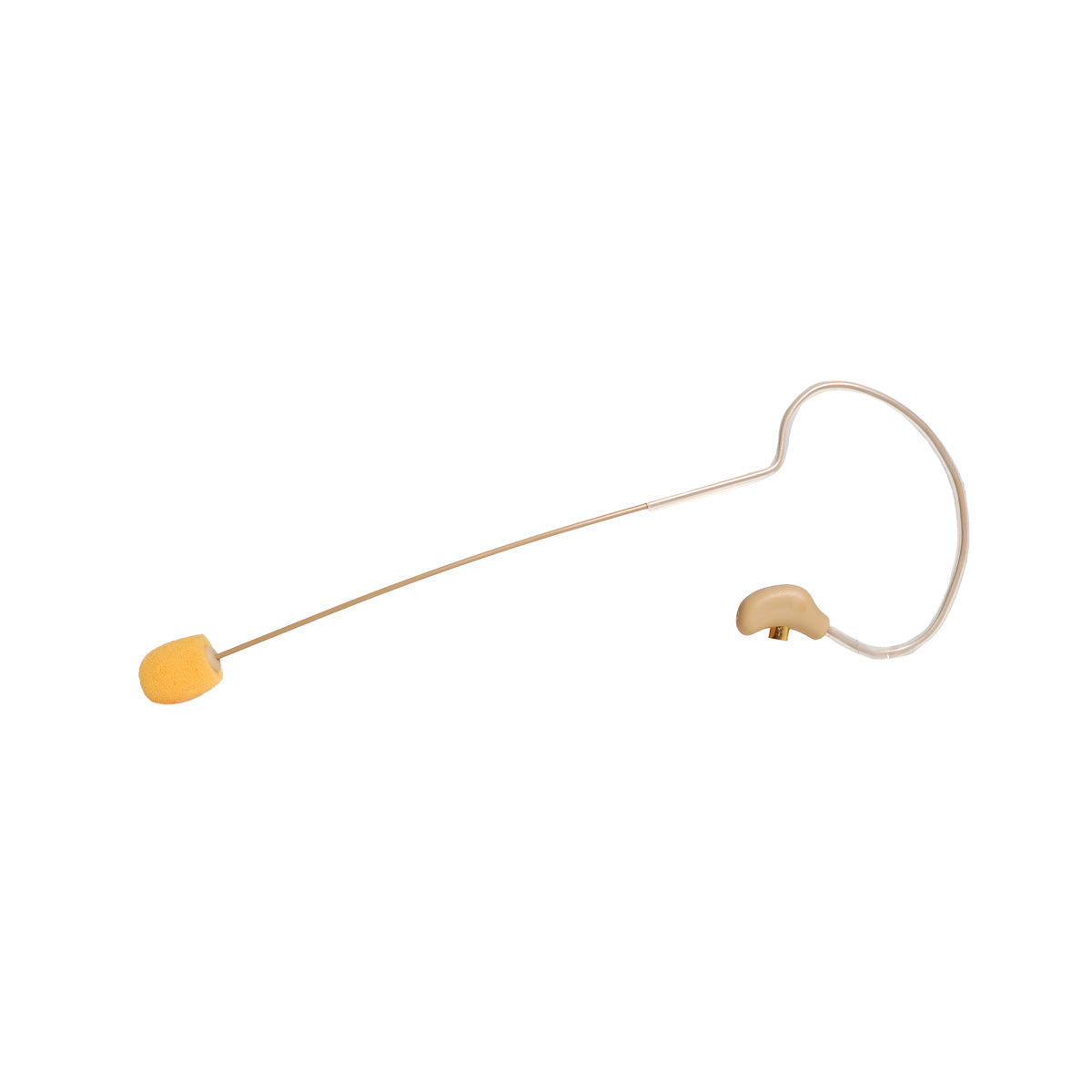 Plus Audio Earset Microphone - Single Ear (Beige)