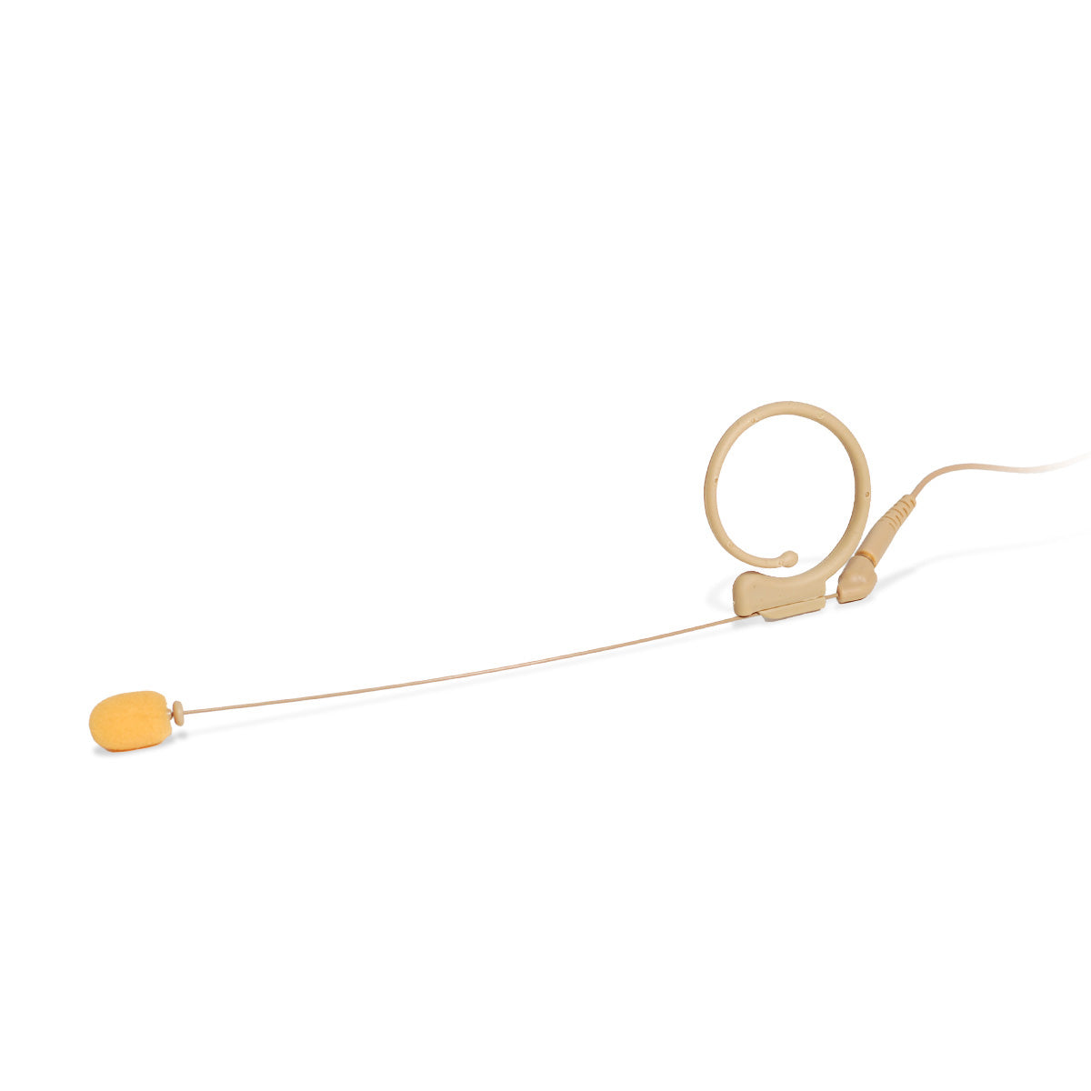 Plus Audio HMS1 Headband Microphone System - Single Ear (Beige) Headset Systems