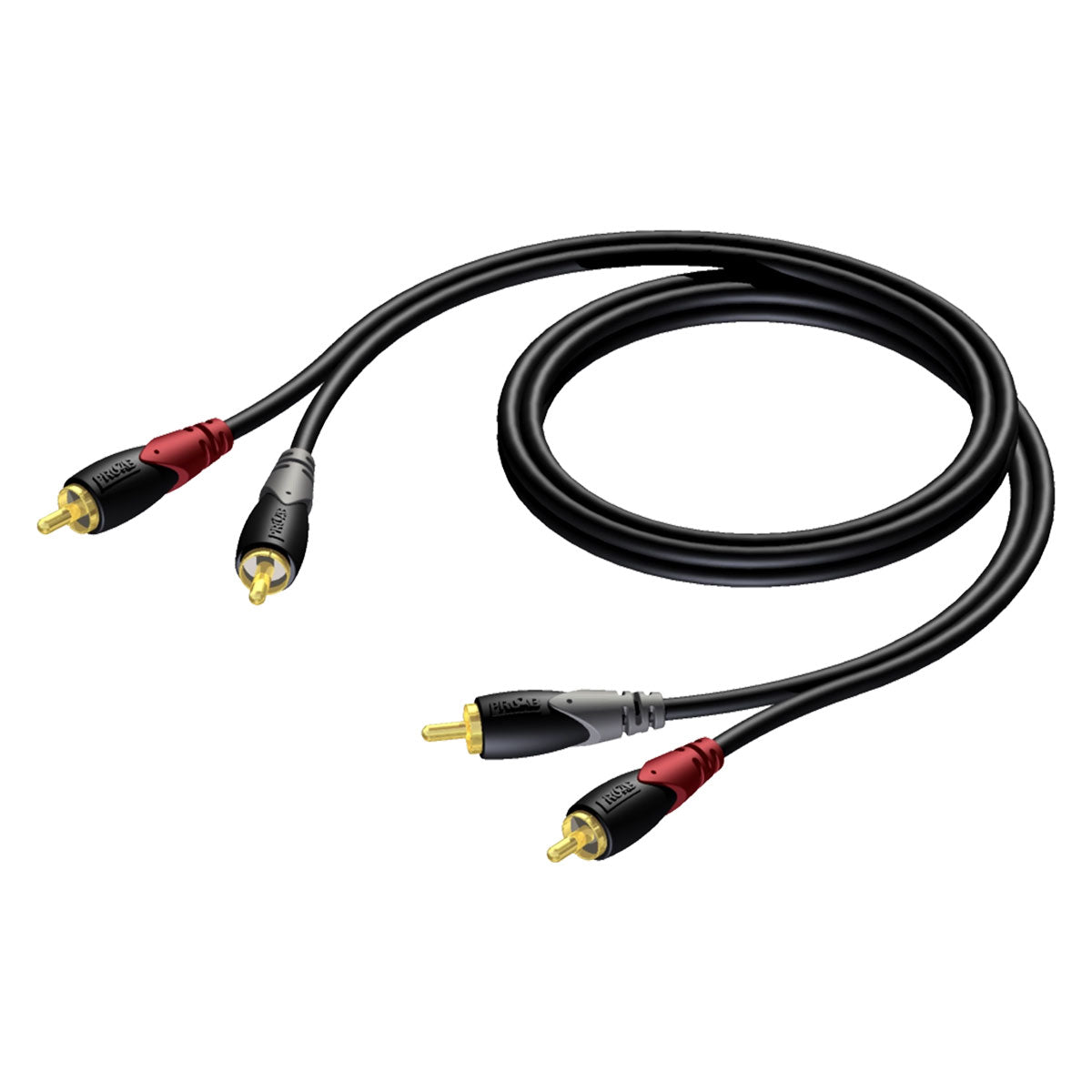 Procab CLA800/1 Classic Series 2 x RCA/Cinch male - 2x RCA/Cinch male Cable - 1 meter