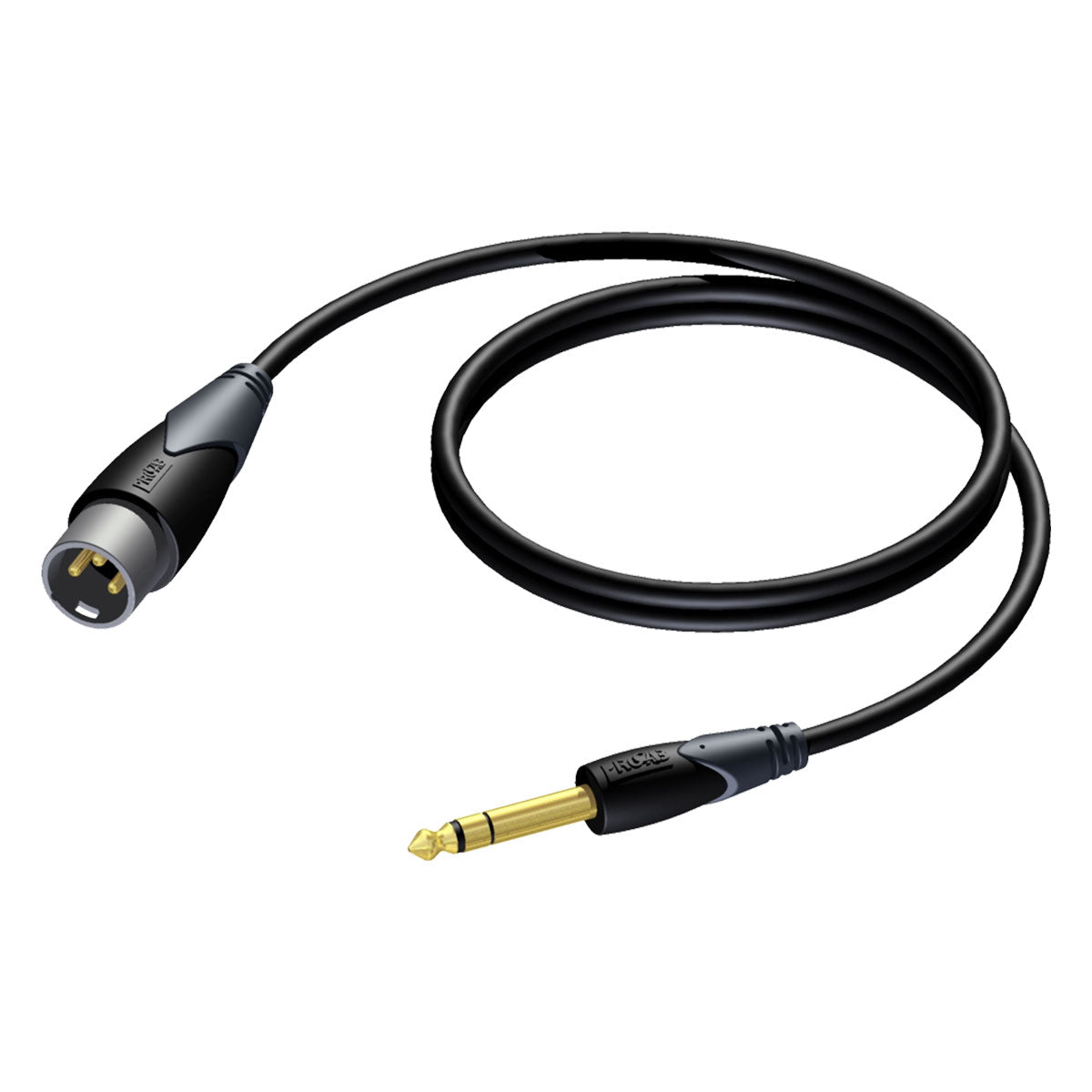 Procab CLA724/1.5 Classic Series XLR male - 6.3 mm Jack male stereo Cable - 1.5 meter