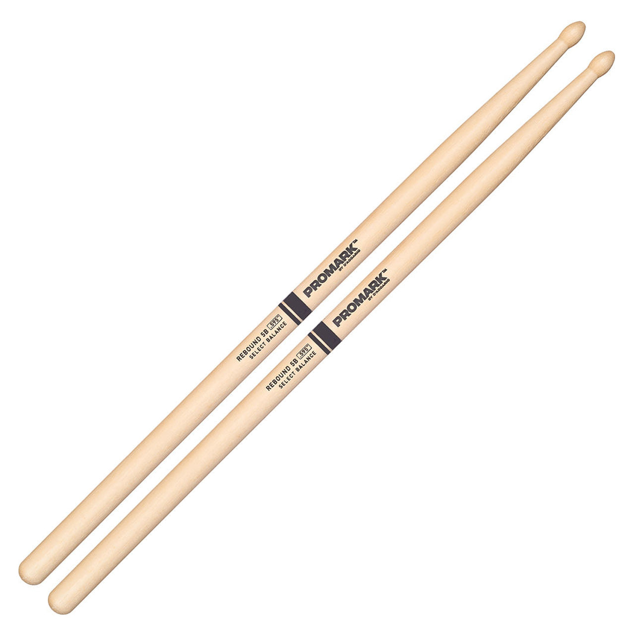 Promark RBH595TW Rebound Balance 5B Teardrop Tip Drumsticks