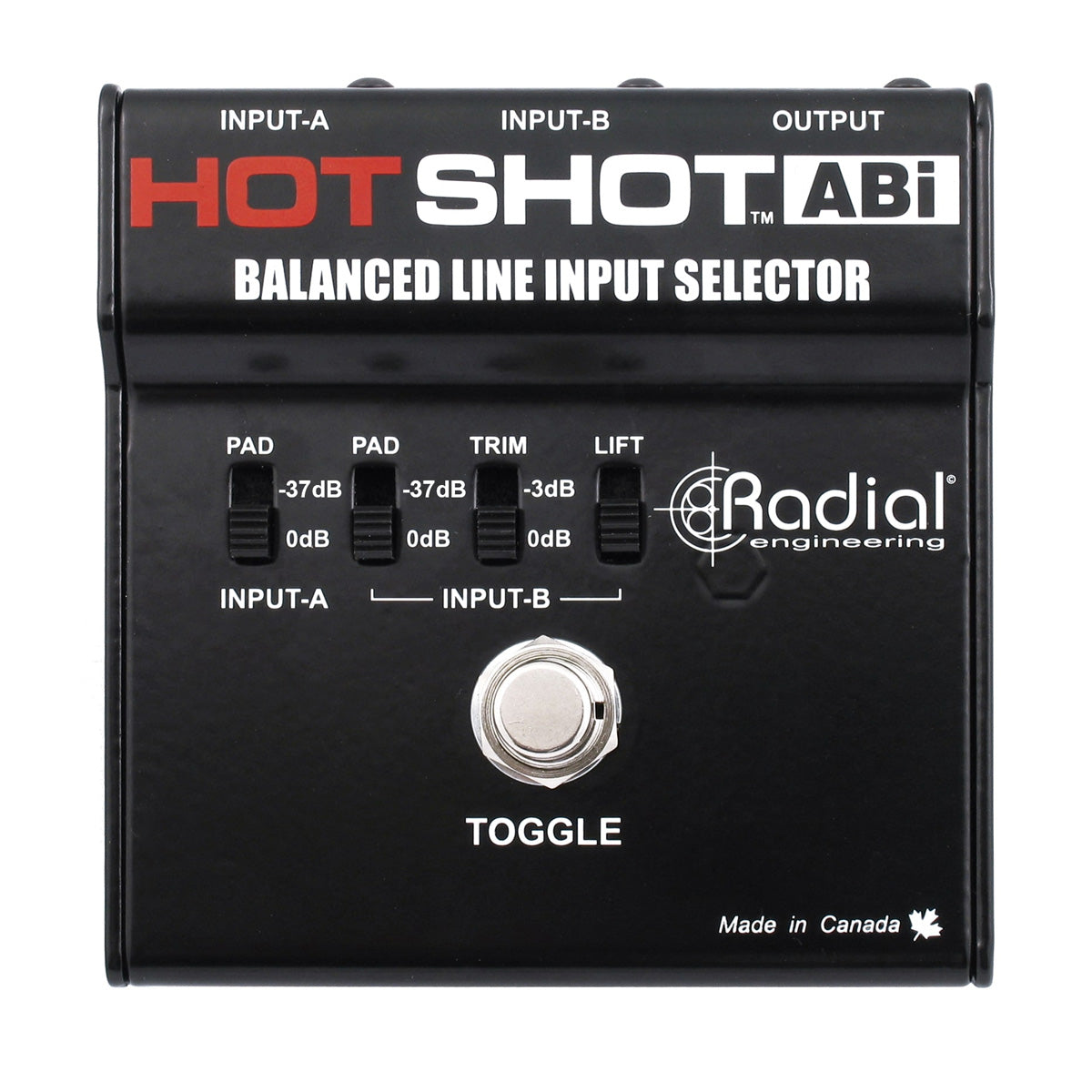 Radial ABi Balanced Input Selector