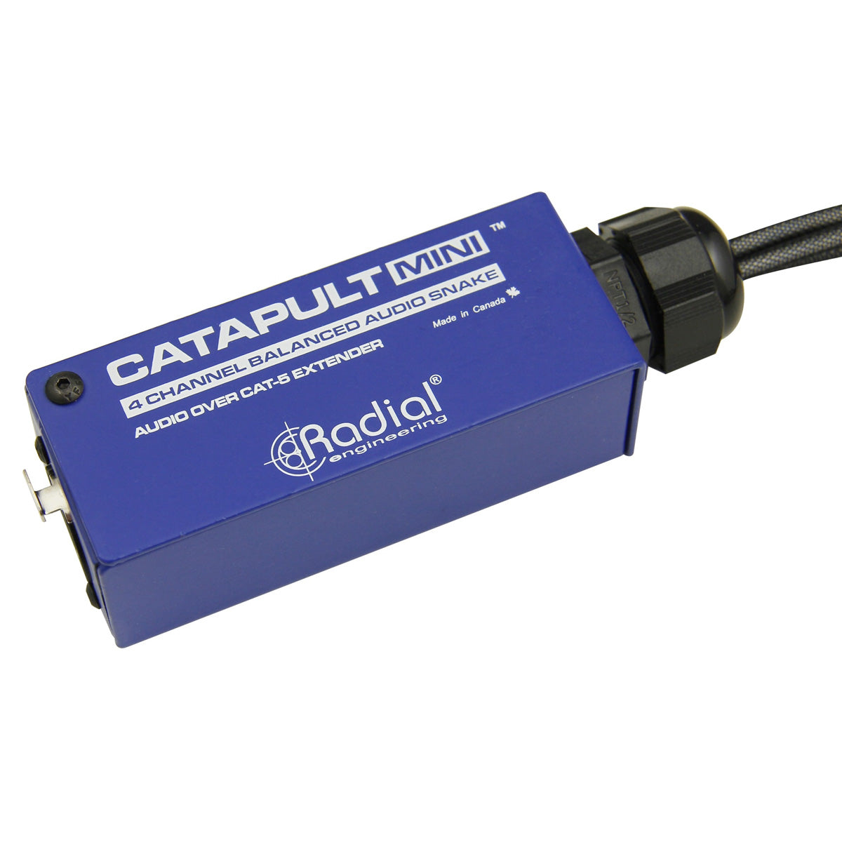Radial Catapult MINI RX 4ch cat-5 mini breakout box to XLR-M tails
