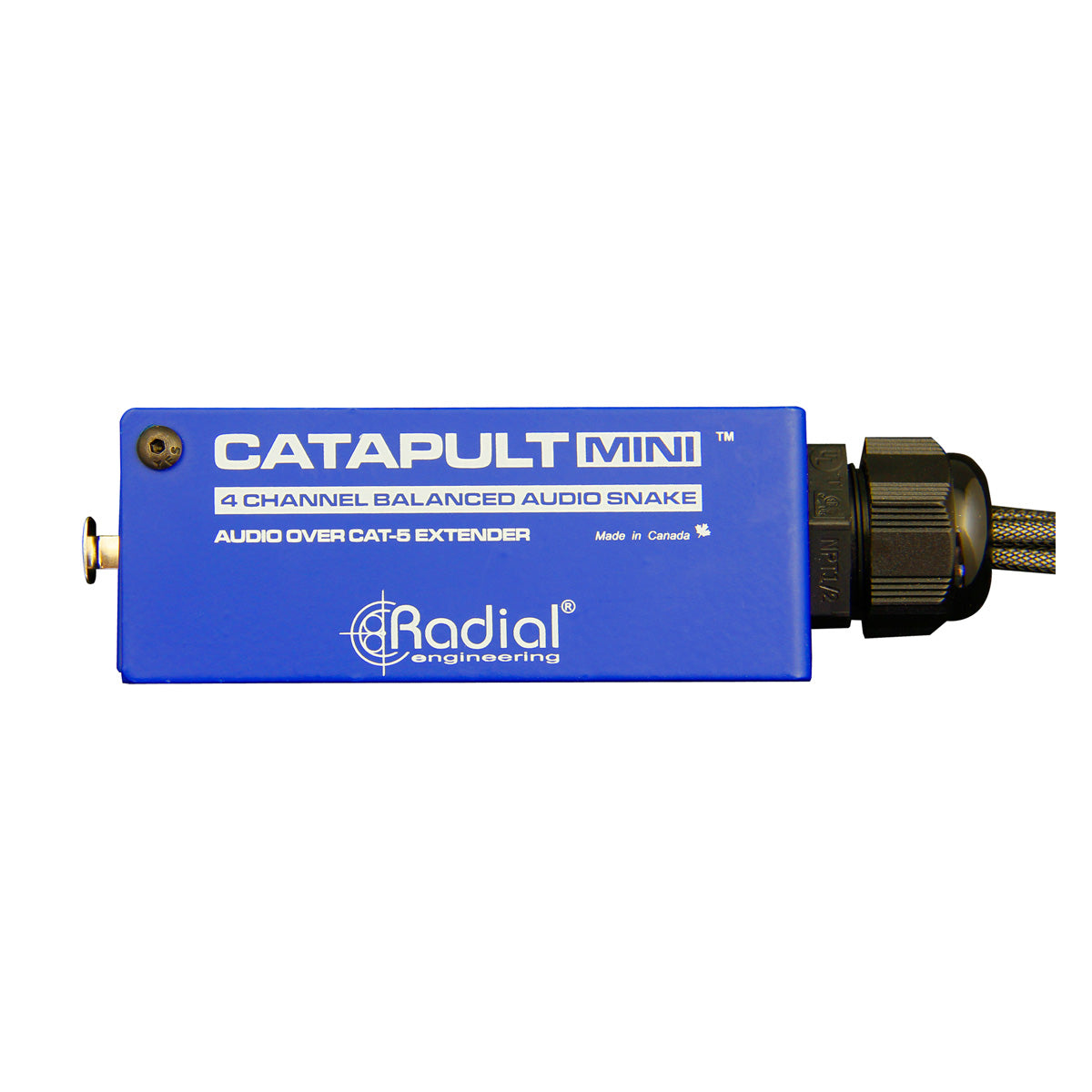 Radial Catapult MINI TX 4ch cat-5 mini breakout box to XLR-F tails