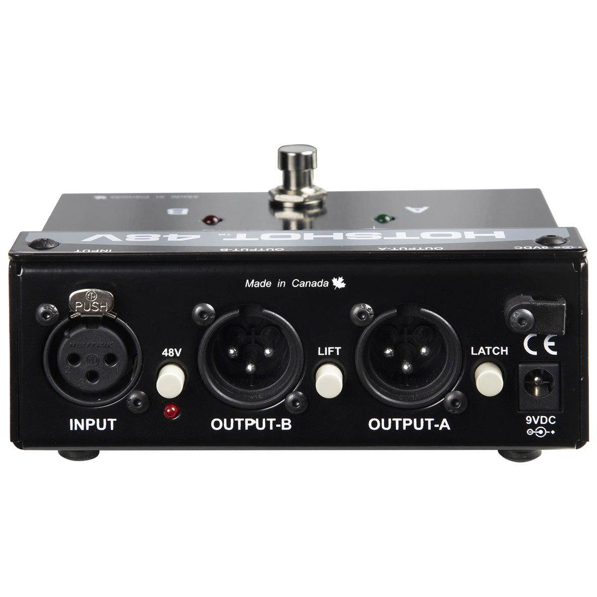 Radial HotShot 48V Condenser Microphone Switcher