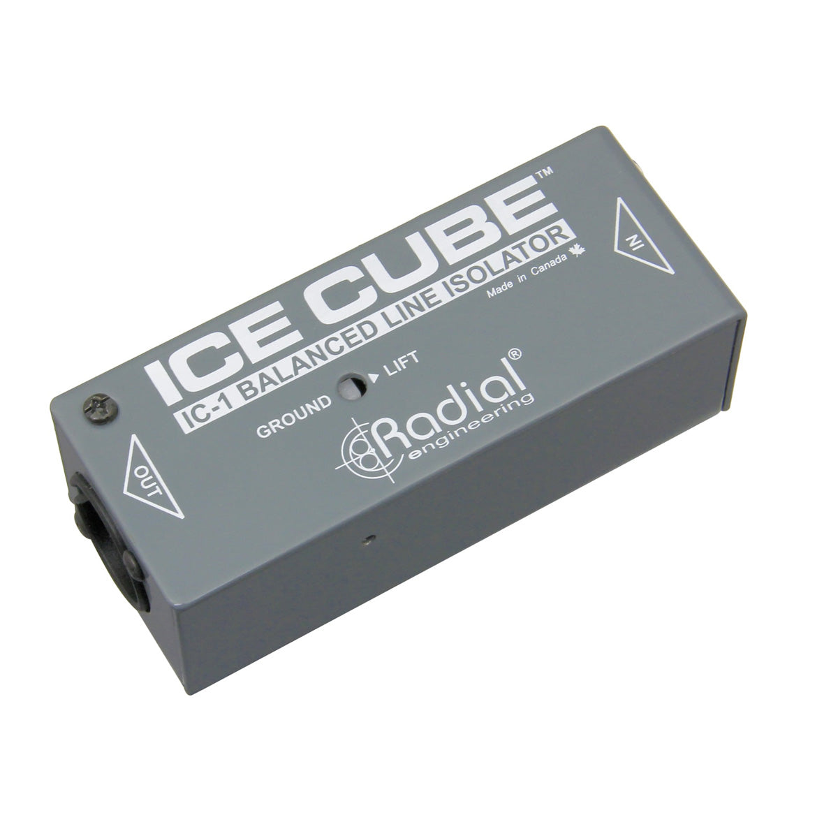 Radial Ice Cube Balanced Line Isolator and Hum Eliminator
