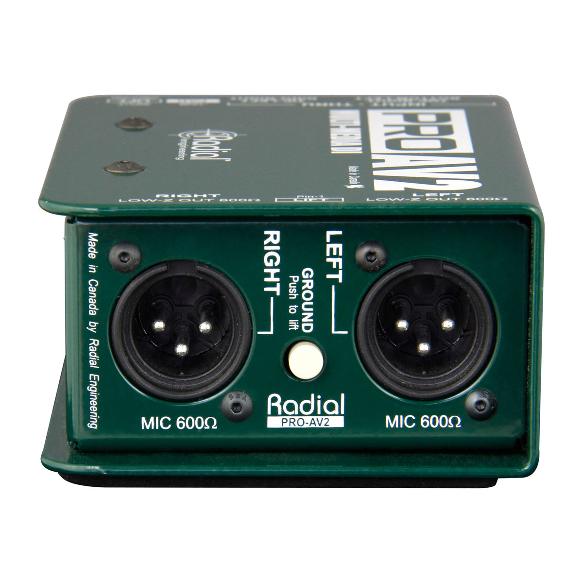 Radial ProAV2 Stereo Passive Multimedia Direct Box