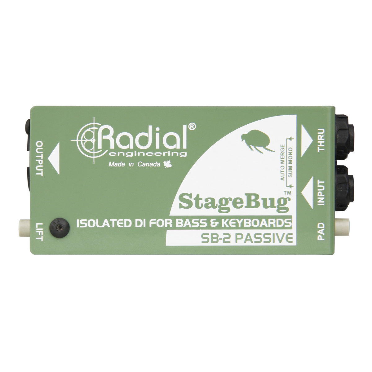 Radial StageBug SB-2 Passive DI Box