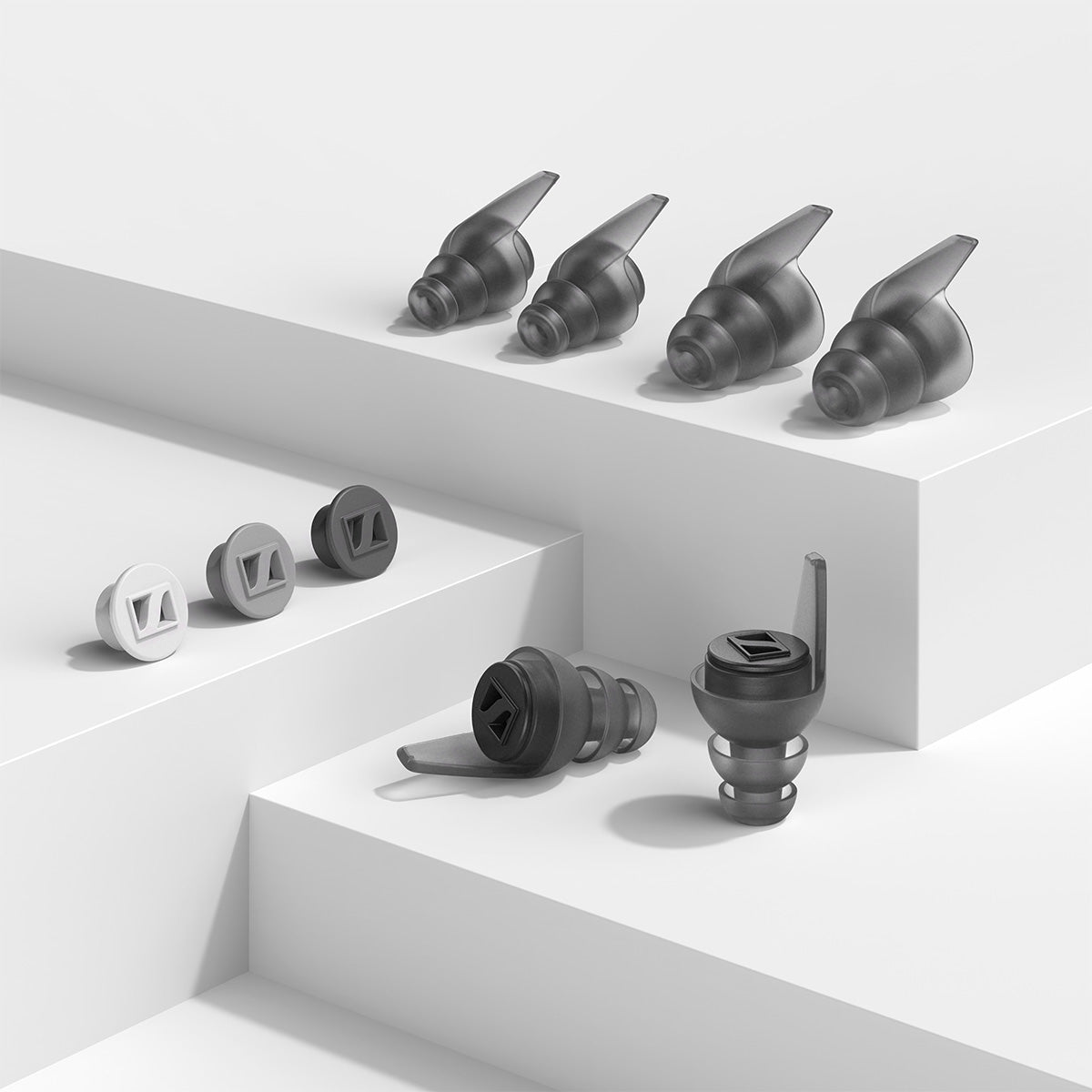 Sennheiser SoundProtex – Reusable hearing protection ear plugs for concerts, passive noise cancelling and 1 acoustic filter reduces volume without compromising high-fidelity sound clarity