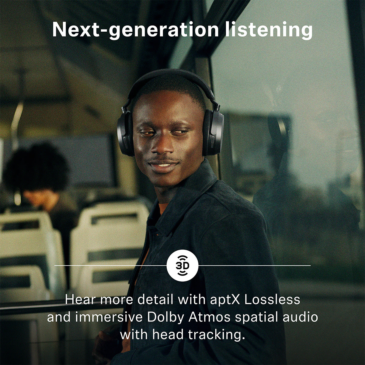 Sennheiser MOMENTUM 5 (Pre-Order) Wireless Noise Canceling Bluetooth Headphones, 57-hour Battery, Lossless High Res Audio, 3D Dolby Atmos, Auracast, Portable Design with Slim Case, Clear Calls & Touch Controls