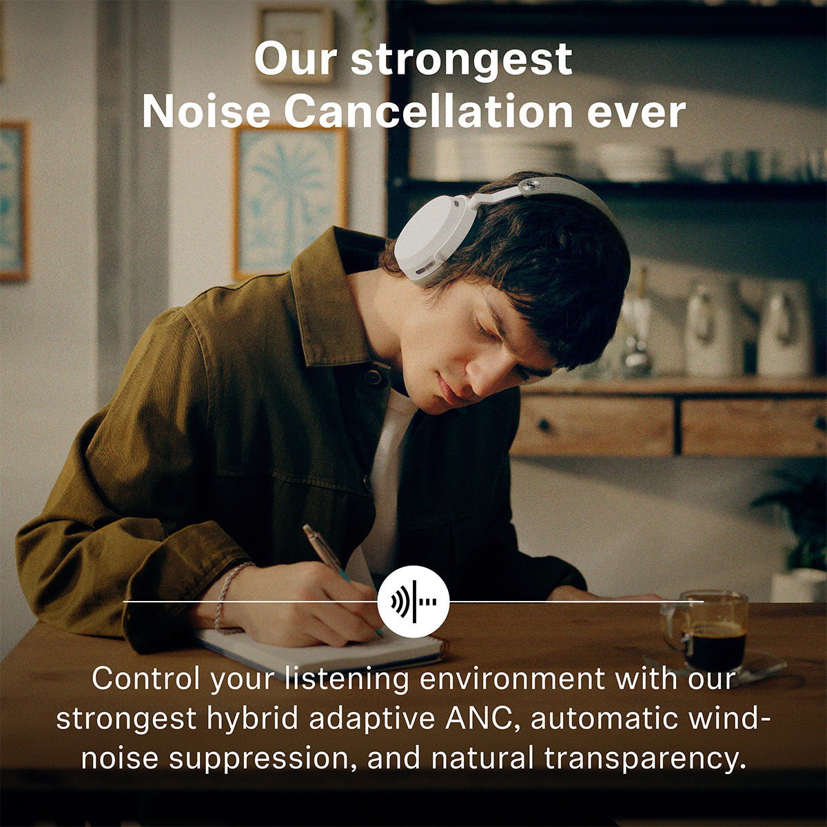 Sennheiser MOMENTUM 5 (Pre-Order) Wireless Noise Canceling Bluetooth Headphones, 57-hour Battery, Lossless High Res Audio, 3D Dolby Atmos, Auracast, Portable Design with Slim Case, Clear Calls & Touch Controls