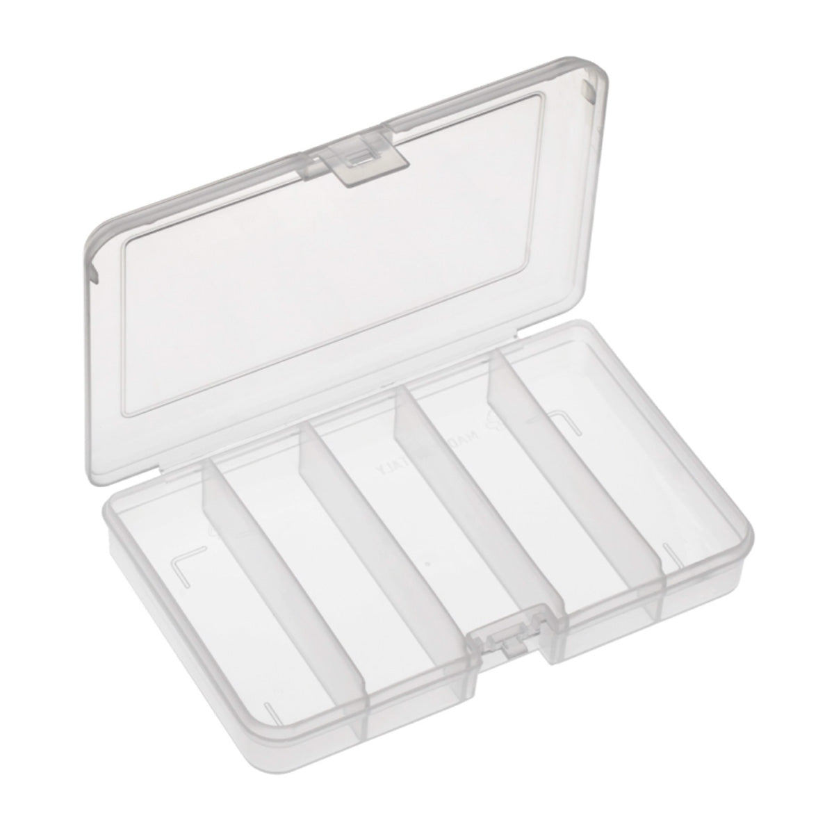 SP PAN 101/BTN Transparent Polyp. Organiser Box 5 Compartments Fishing Cases
