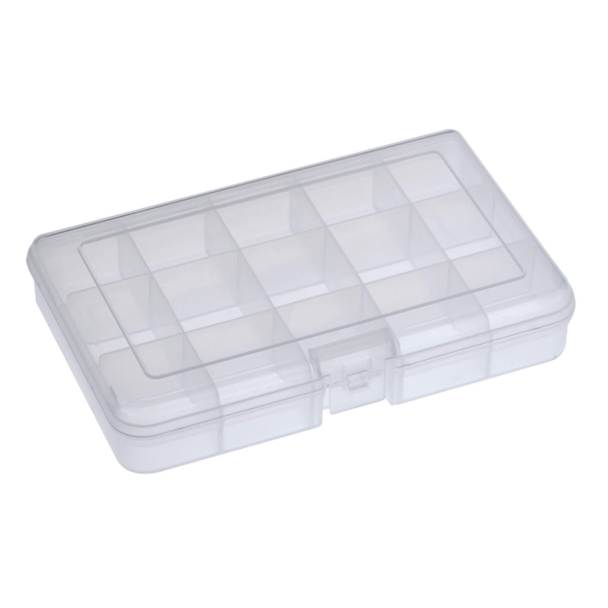 SP PAN 101/CTN Transparent Polyp. Organiser Box 15 Compartments Fishing Cases