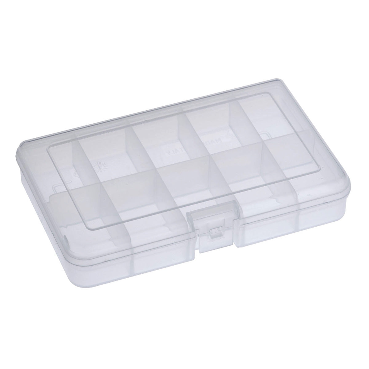 SP PAN 101/FTN Transparent Polyp. Organiser Box 10 Compartments Fishing Cases
