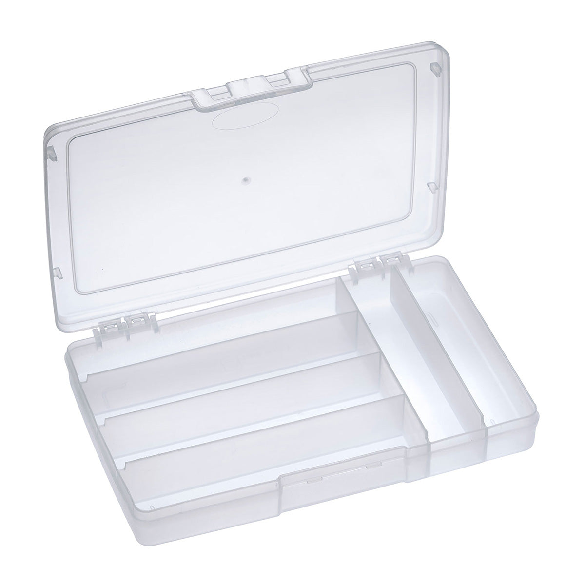SP PAN 191/6C Transparent Polyp. Organiser Box 6 Compartments Fishing Cases