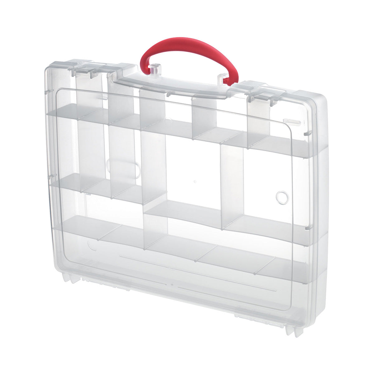 SP PAN 193/14C Transparent Polyp. Organiser Box 14 Compartments Fishing Cases