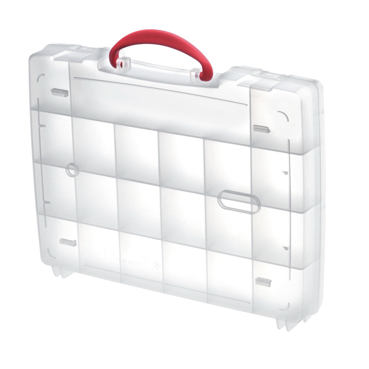 SP PAN 193/21C Transparent Polyp. Organiser Box 21 Compartments