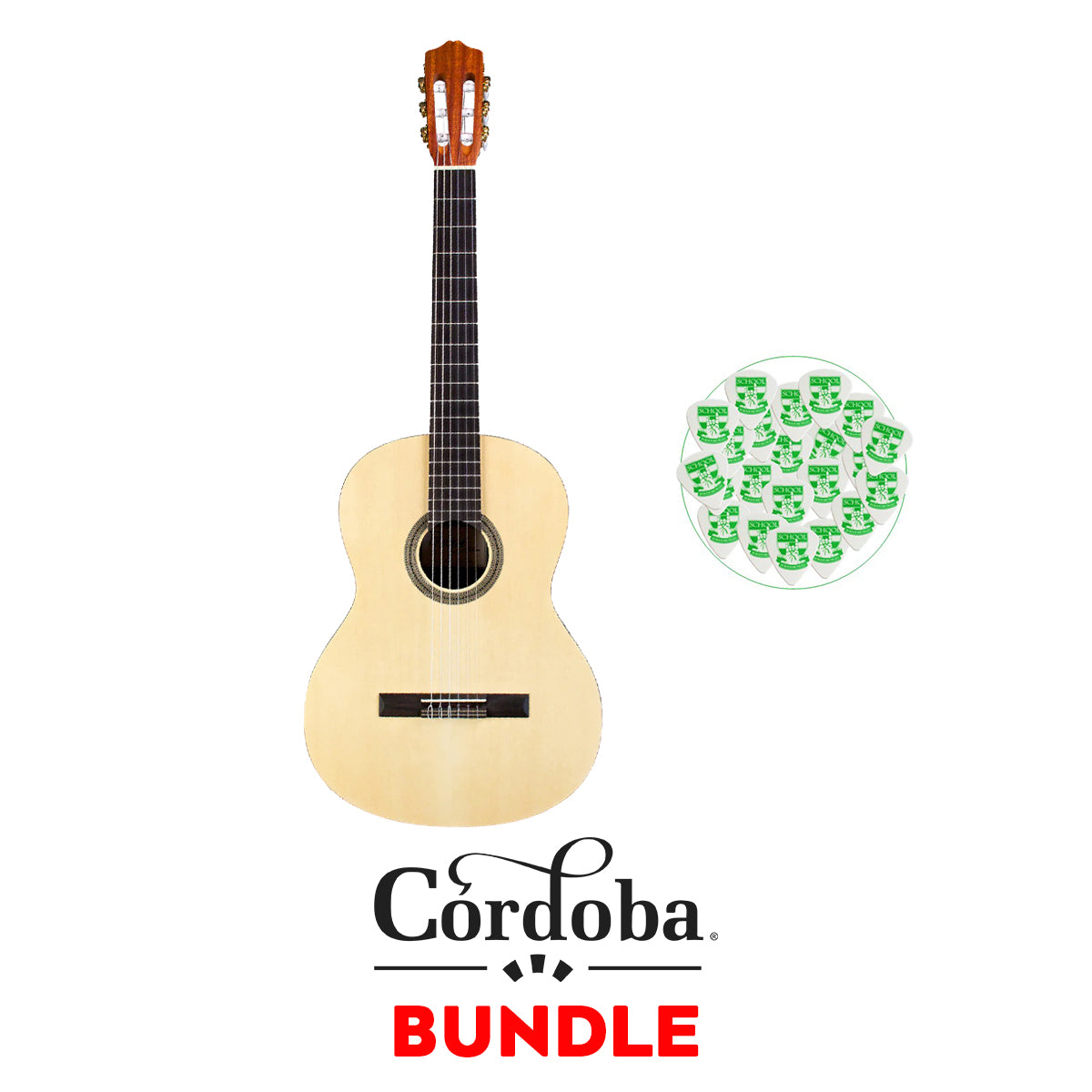 Cordoba Protege C1M Classical Guitar Bundle