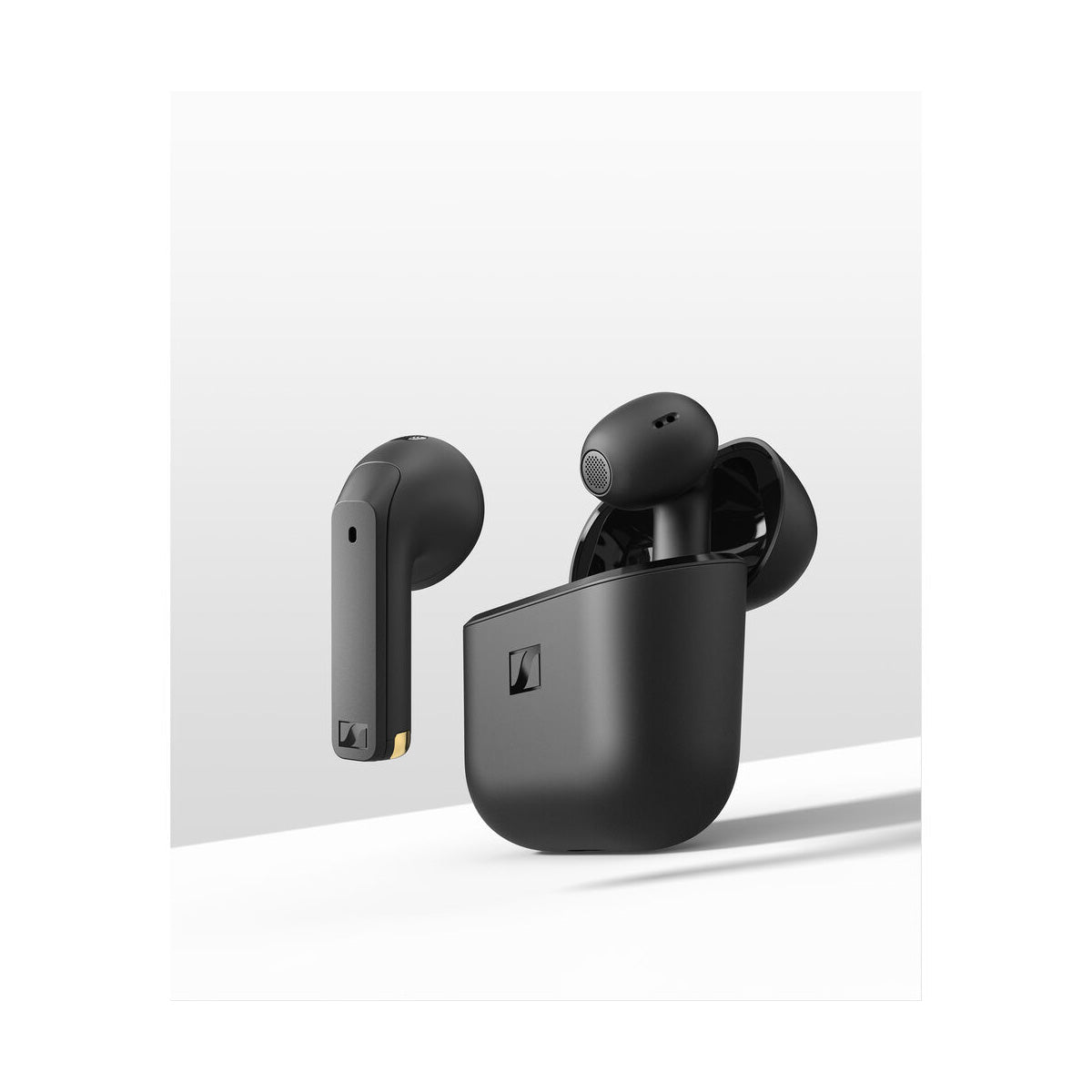 Sennheiser Accentum Open True Wireless Open-Ear Earbuds (Black) Wireless Earbuds