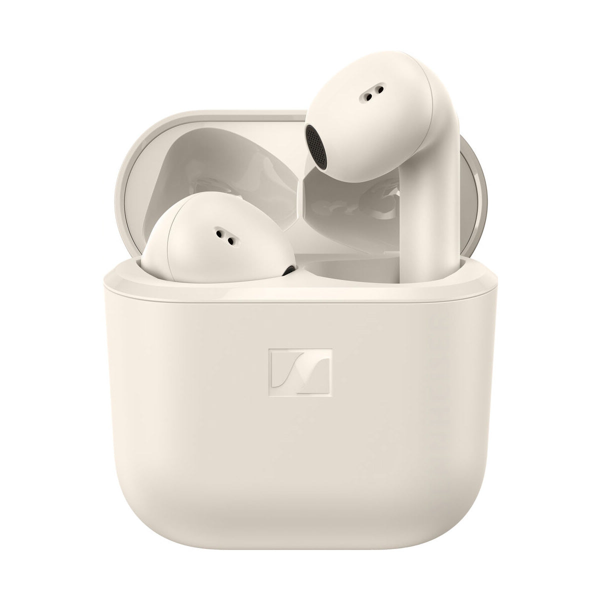 Sennheiser Accentum Open True Wireless Open-Ear Earbuds (Cream) Wireless Earbuds