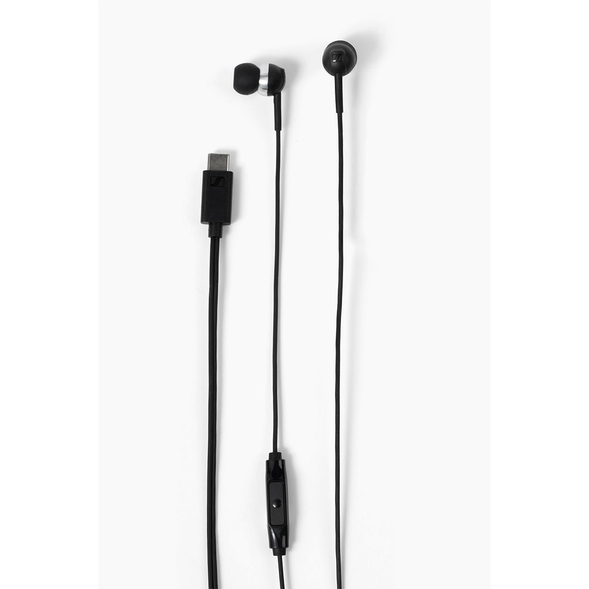 Sennheiser CX 80U Black In-ear Earphones, USB-C Plug