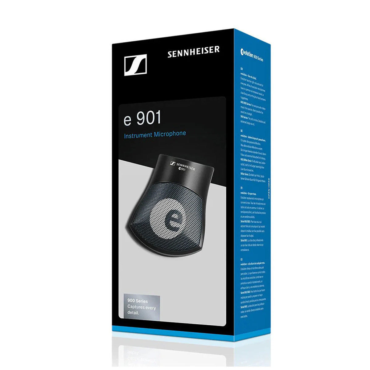 Sennheiser E 901 Dynamic Semi Cardioid Condenser Instrument Microphone, For Bass Instruments