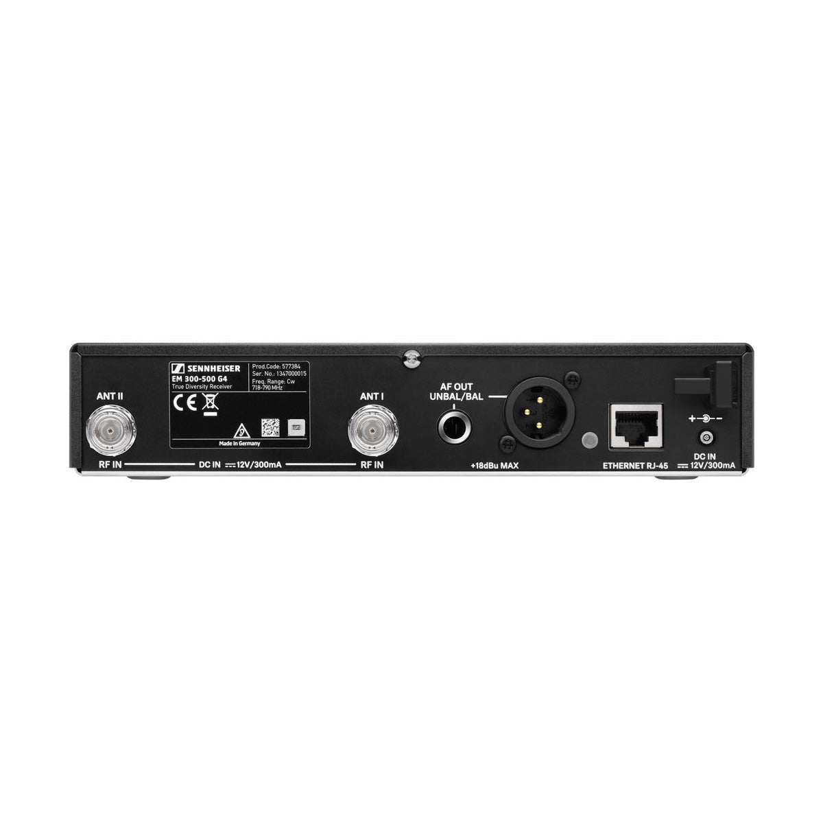 Sennheiser EW 500 G4-MKE2-BW Wireless Lavalier Set