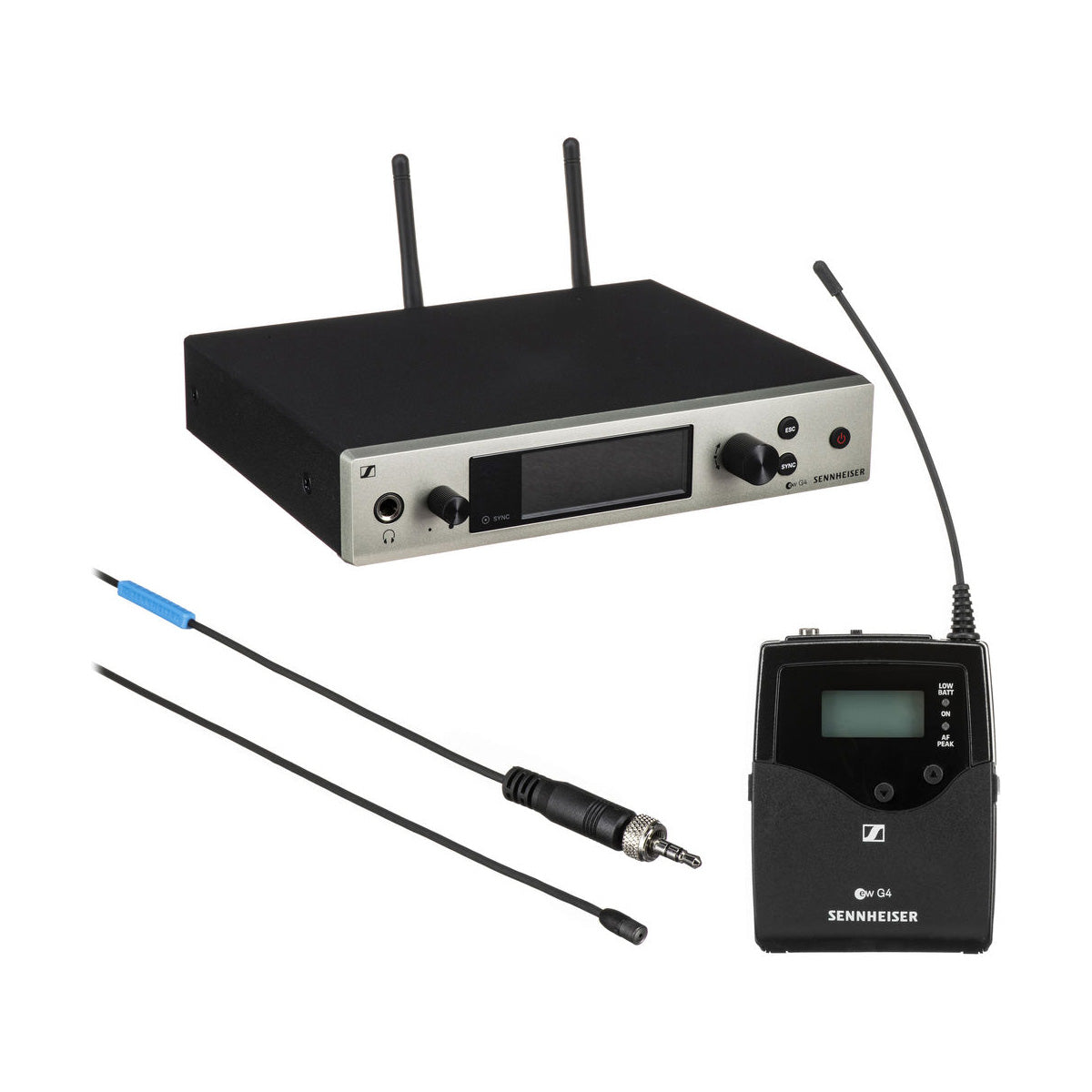 Sennheiser EW 500 G4-MKE2-BW Wireless Lavalier Set