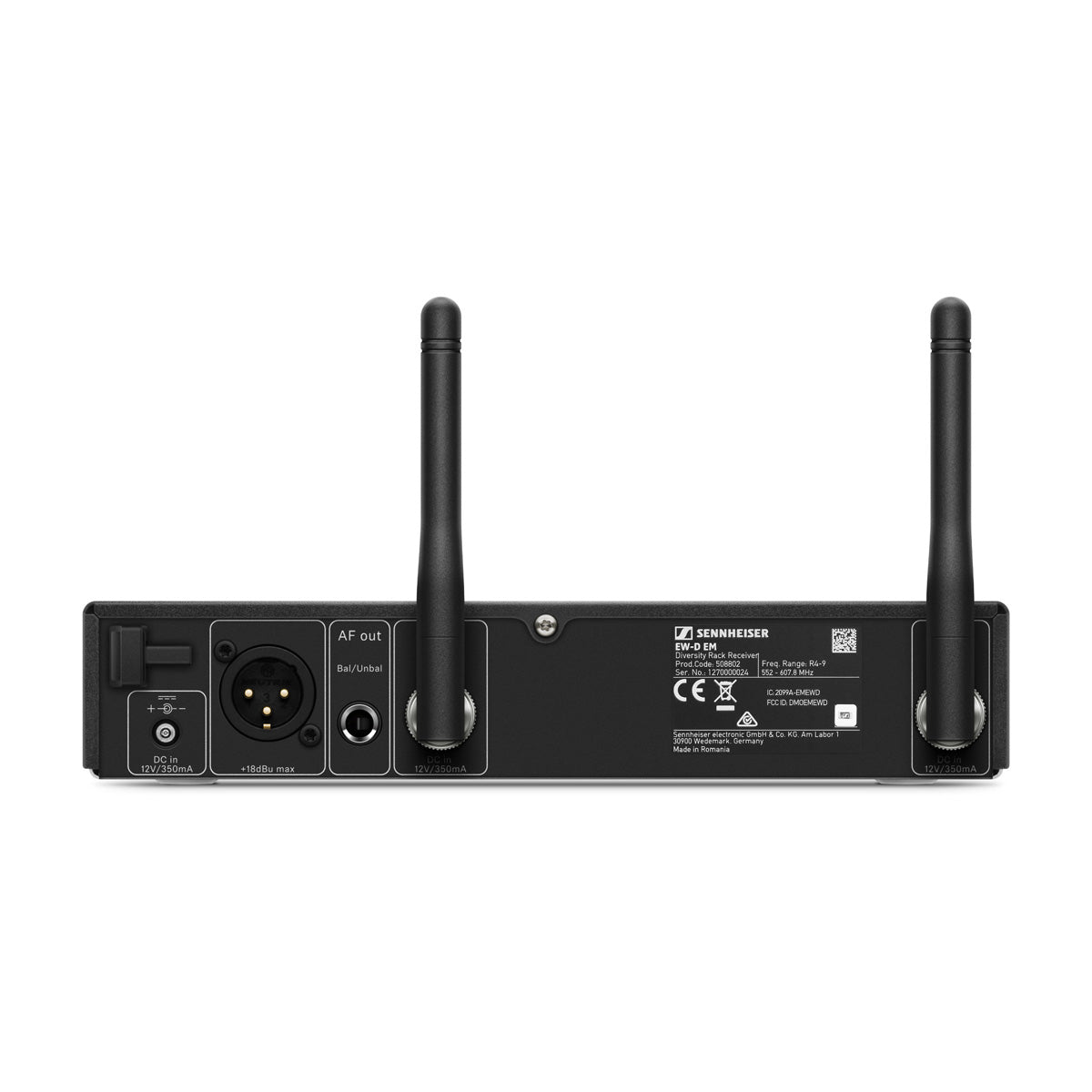 Sennheiser EW-D SK BASE SET Digital Wireless Microphone System with Bodypack (S1-7) Base Sets