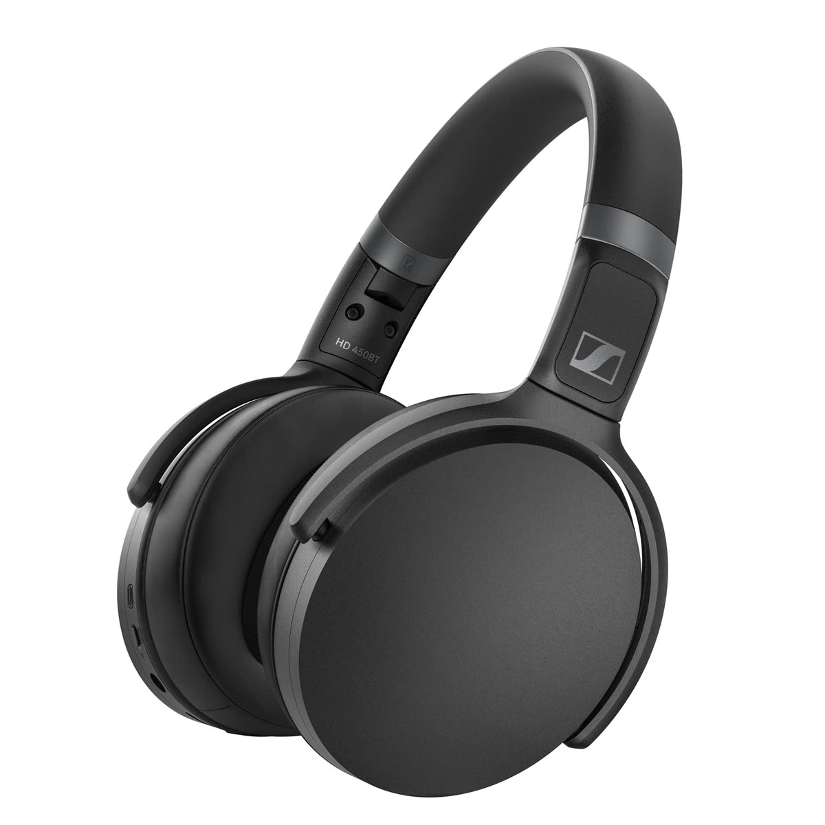 Sennheiser HD 450BT Wireless Active Noise-Cancelling Headphones - Black