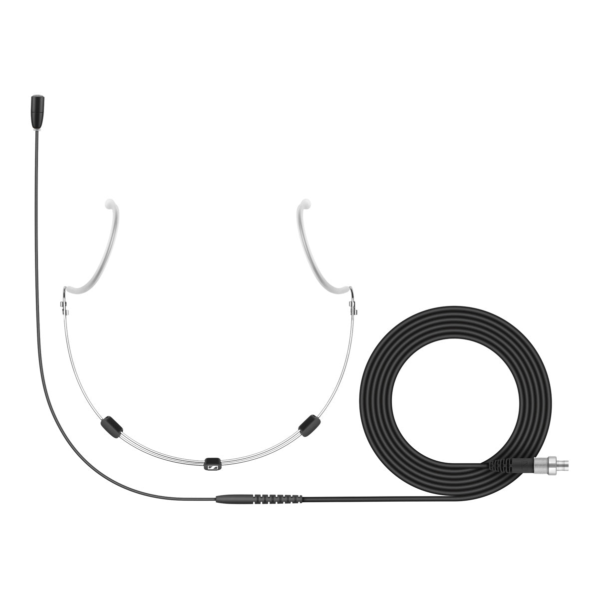 Sennheiser HSP Essential Omnidirectional Neckworn Microphone with 3-Pin LEMO connector - Black