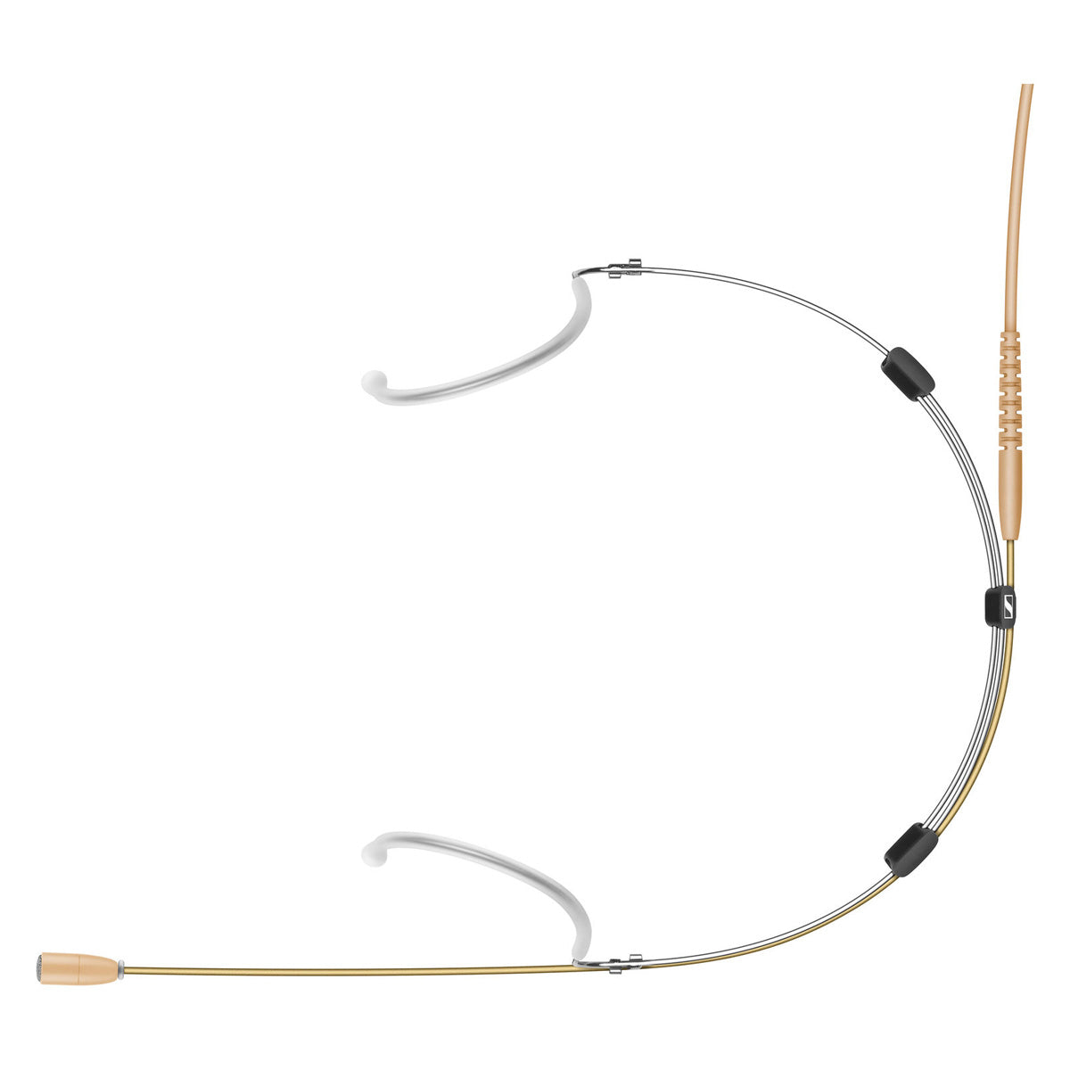 Sennheiser HSP Essential Omnidirectional Neckworn Microphone with 3.5mm Connector (Beige) Headset Systems