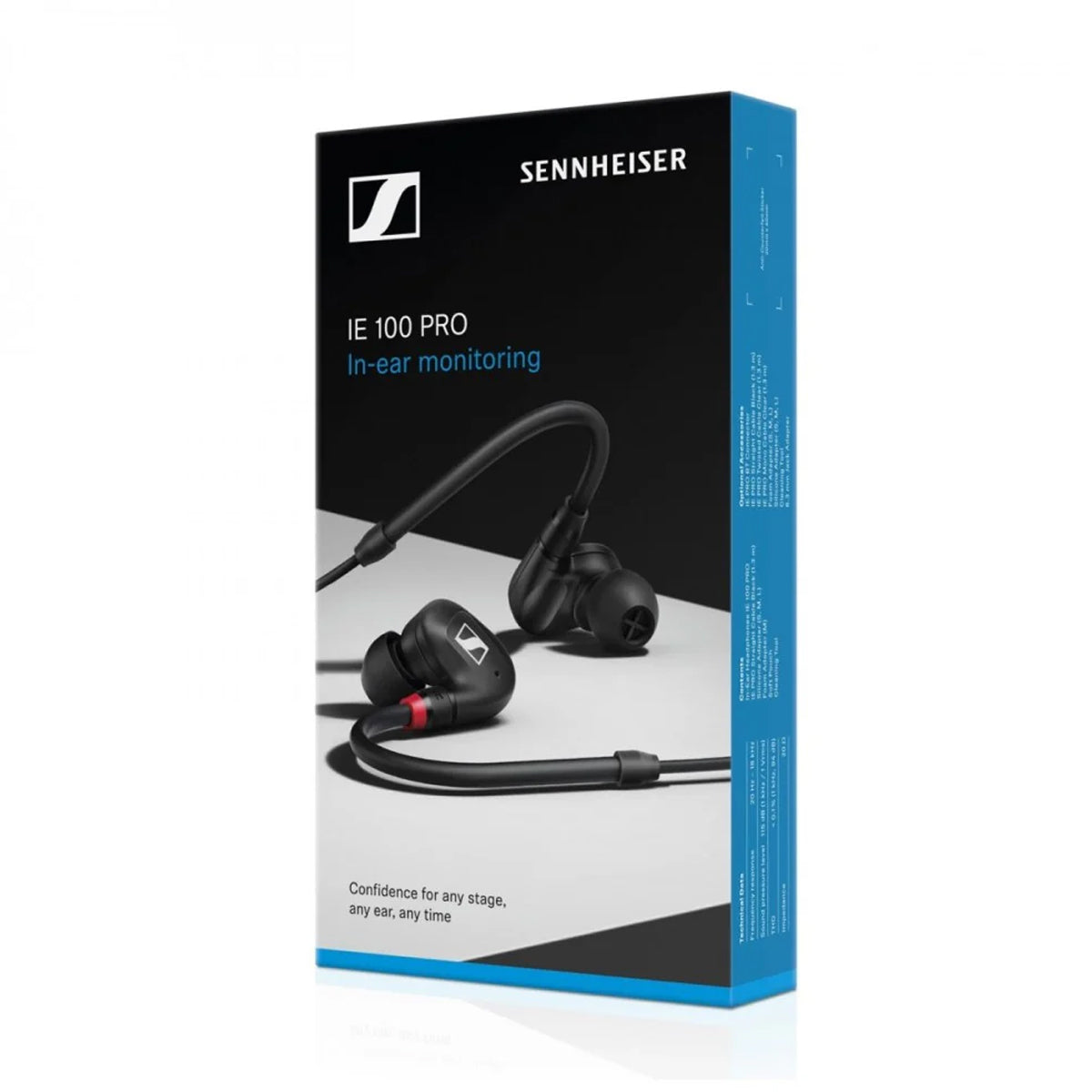 Sennheiser IE 100 PRO In-Ear Monitoring Headphones - Black In-Ear Headphones