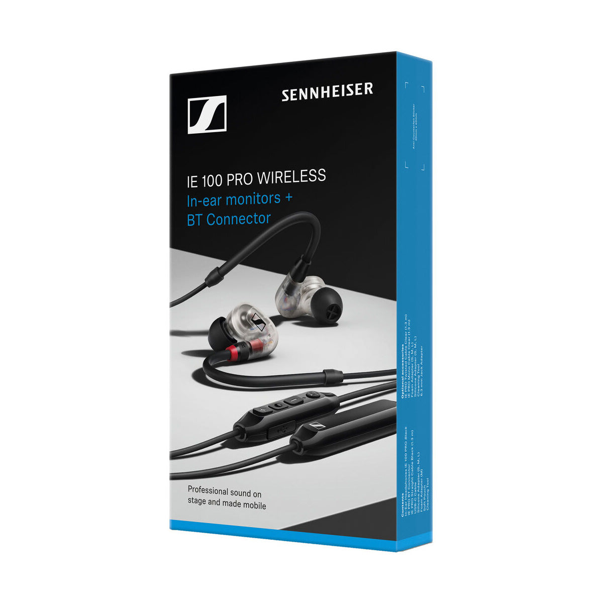 Sennheiser IE 100 PRO Wireless Clear In-ear Wireless Headset, USB-C Charging Cable