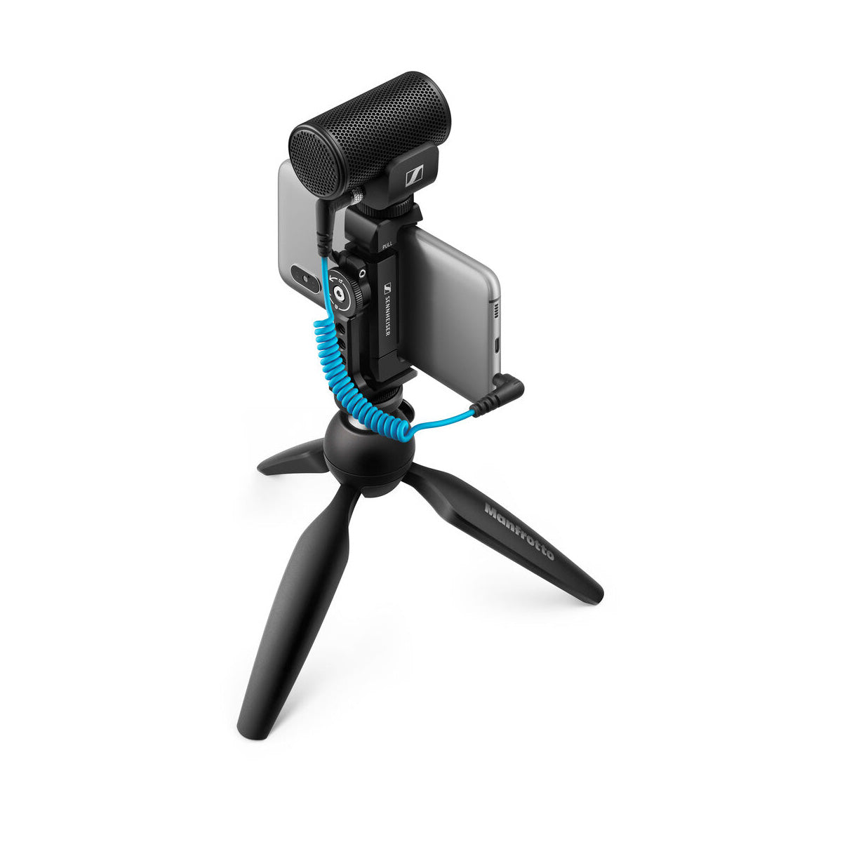 Sennheiser MKE 200 Mobile Kit Ultracompact Camera-Mount Directional Microphone with Smartphone Recording Bundle