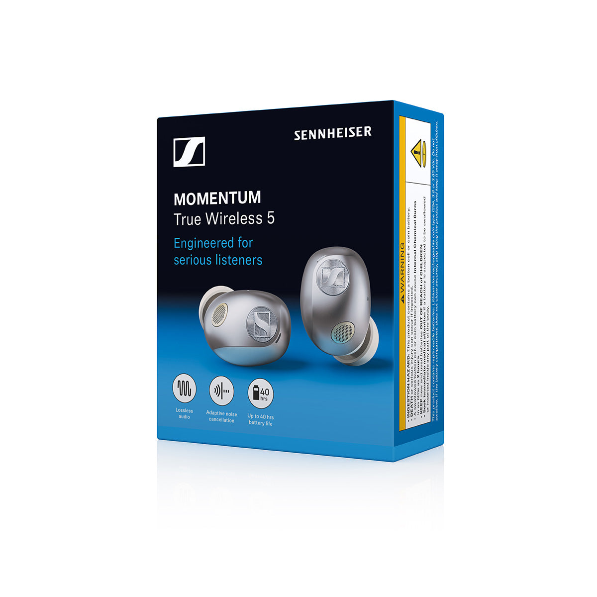 Sennheiser MOMENTUM True Wireless 5 Bluetooth Earbuds, Cream