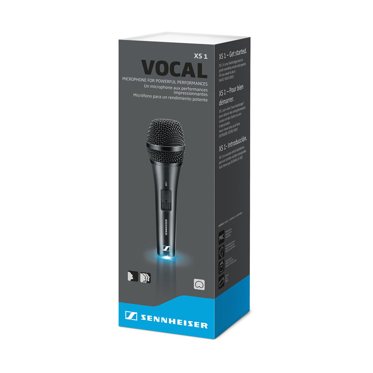 Sennheiser XS 1 Dynamic Cardioid Vocal Handheld Microphone Dynamic Cardioid Microphones