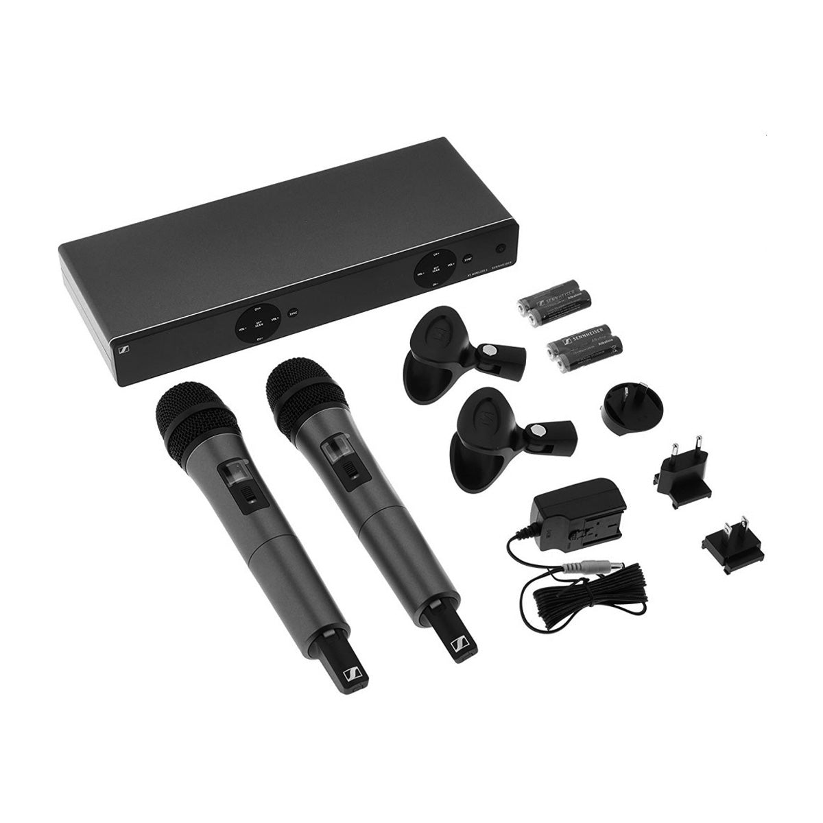Sennheiser XSW 1-835 DUAL-B Dual Wireless Vocal Set