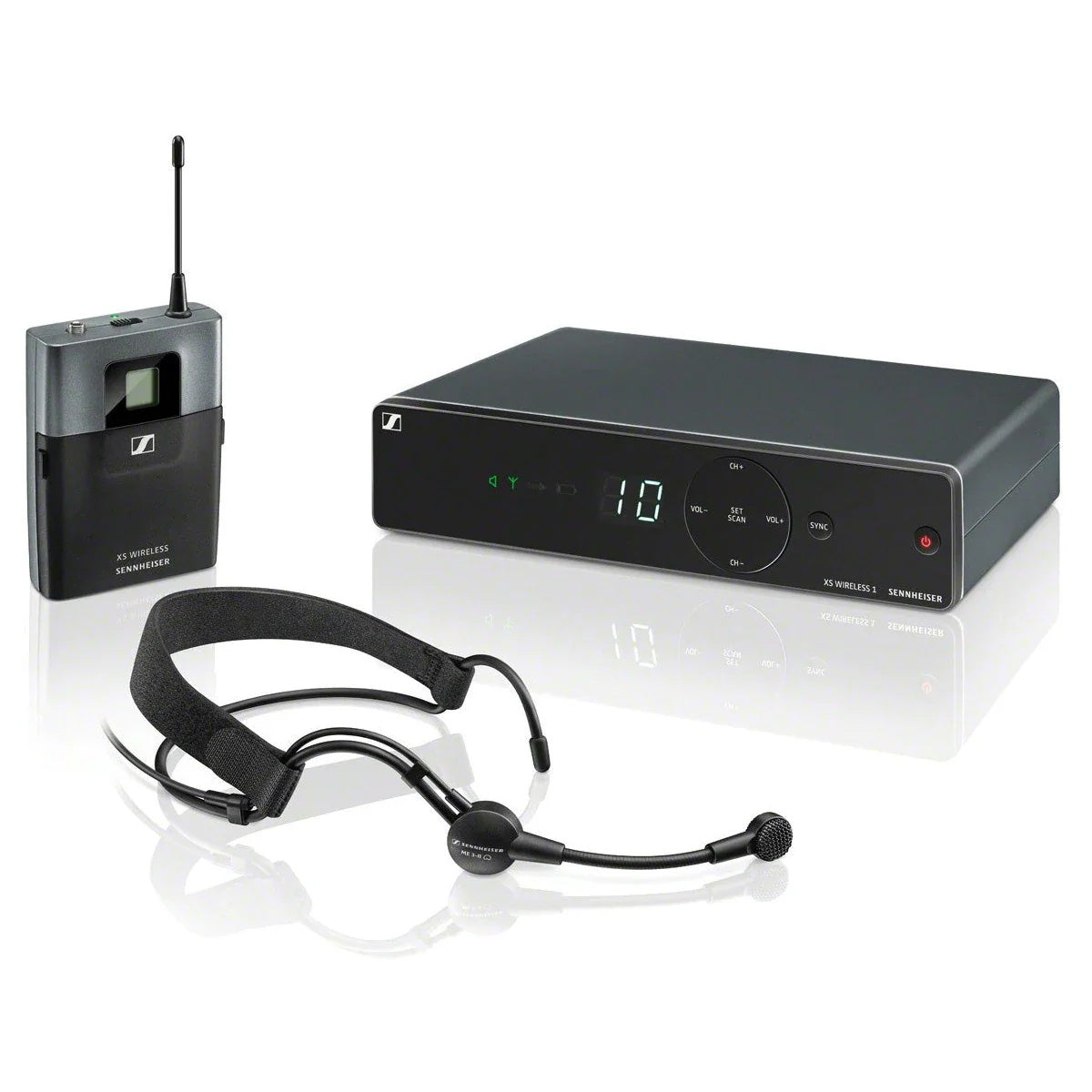 Sennheiser XSW 1-ME3-B Wireless Headmic Set Headset Systems