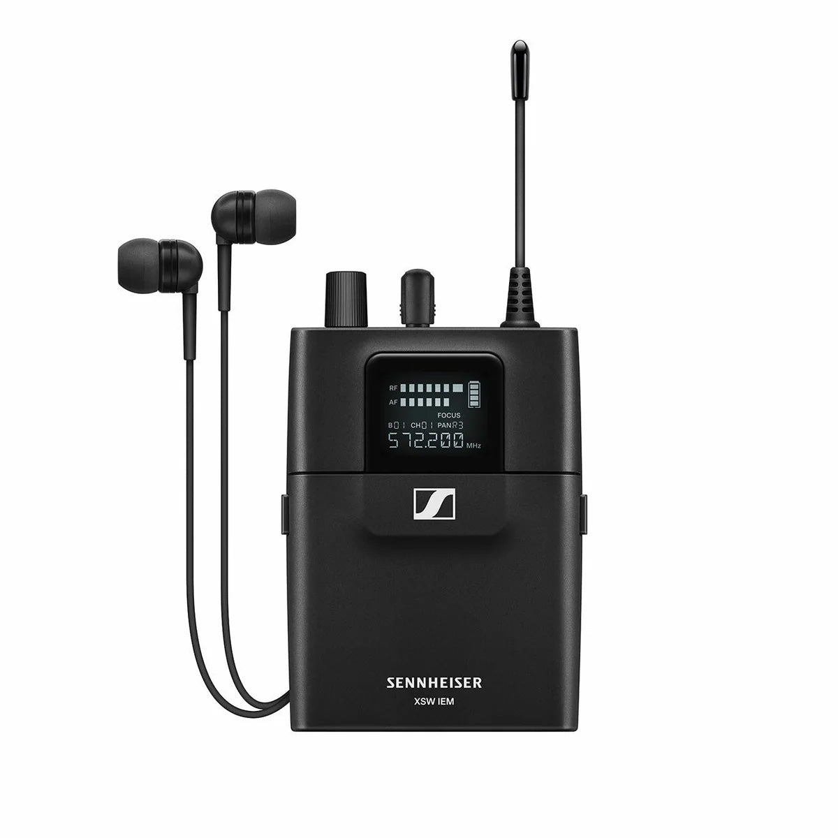 Sennheiser XSW IEM EK-C Wireless Beltpack Receiver with IE 4 Headphones (662-686MHz) - B-Stock