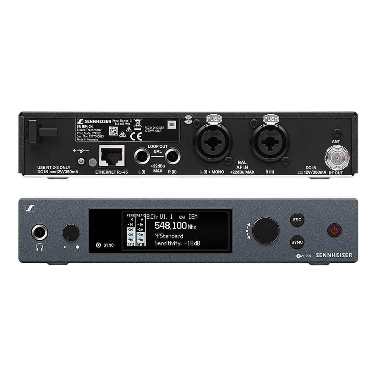 Sennheiser EW IEM G4-A Wireless In-Ear Monitor Set