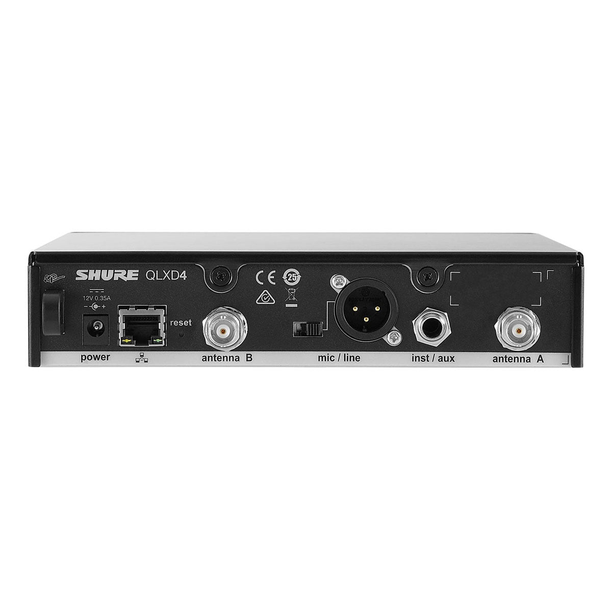 Shure QLXD4E-K51 Digital Wireless Receiver